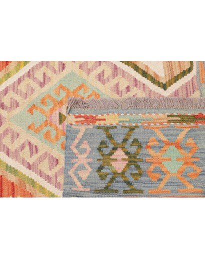 Tappeto Kilim Afghanistan marrone 123x170