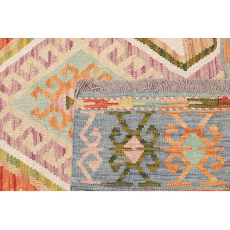 Tappeto Kilim Afghanistan marrone 123x170