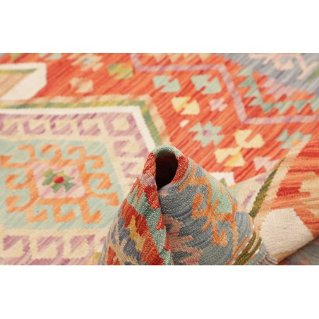 Tappeto Kilim Afghanistan marrone 123x170
