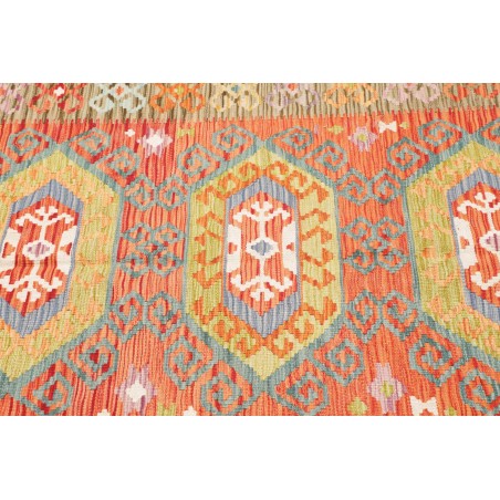 Tappeto Kilim Afghanistan marrone 125x173