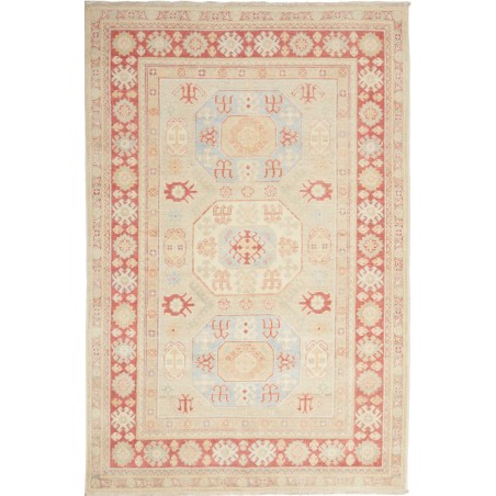 Tappeto Kazak Afghanistan beige giallo 118x181