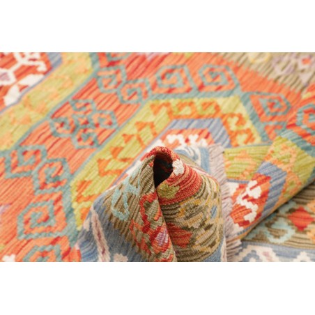 Tappeto Kilim Afghanistan marrone 125x173