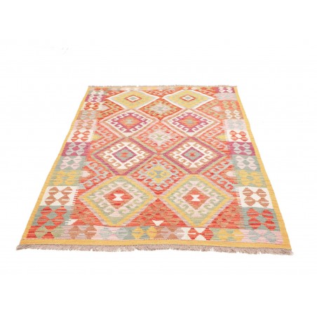 Tappeto Kilim Afghanistan marrone 125x179