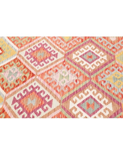 Tappeto Kilim Afghanistan marrone 125x179