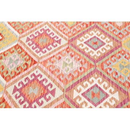 Tappeto Kilim Afghanistan marrone 125x179