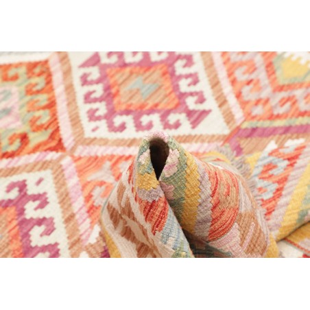 Tappeto Kilim Afghanistan marrone 125x179