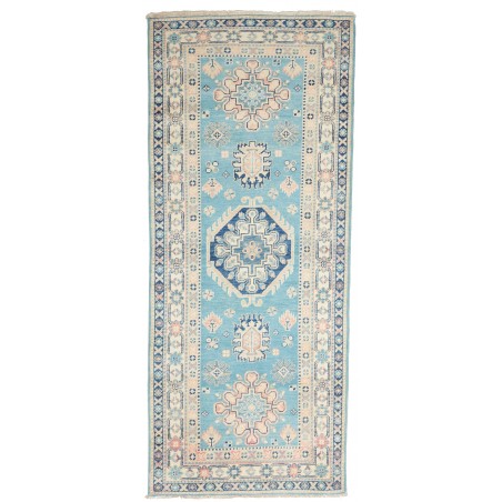 Tappeto Kazak Afghanistan beige grigio 84x200