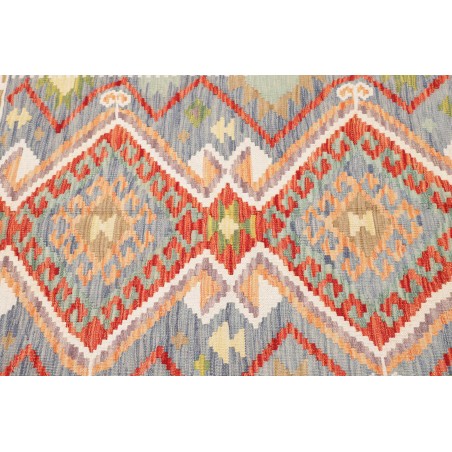 Tappeto Kilim Afghanistan bianco 126x180