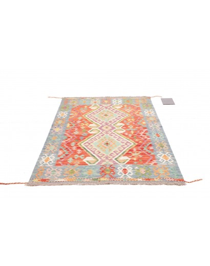 Tappeto Kilim Afghanistan beige marrone 121x175