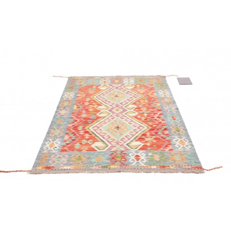 Tappeto Kilim Afghanistan beige marrone 121x175