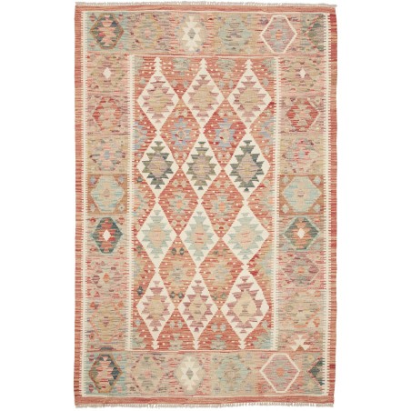 Tappeto Kilim Afghanistan marrone 125x195