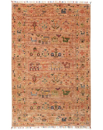 Tappeto Rubin Pakistan arancione 99x150