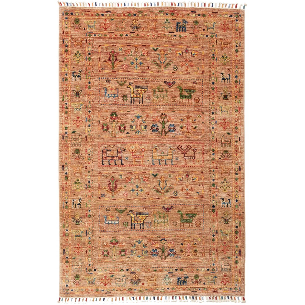 Tappeto Rubin Pakistan arancione 99x150 Tappeto Rubin Pakistan arancione 99x150