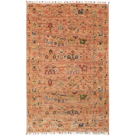 Tappeto Rubin Pakistan arancione 99x150