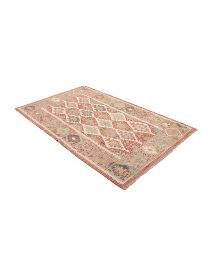Tappeto Kilim Afghanistan marrone 125x195