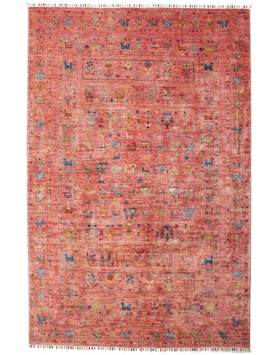 Tappeto Rubin Pakistan rosso 163x249
