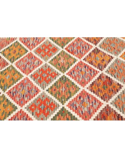 Tappeto Kilim Afghanistan marrone 129x191