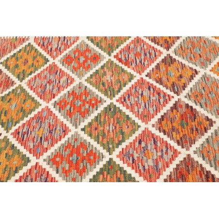 Tappeto Kilim Afghanistan marrone 129x191