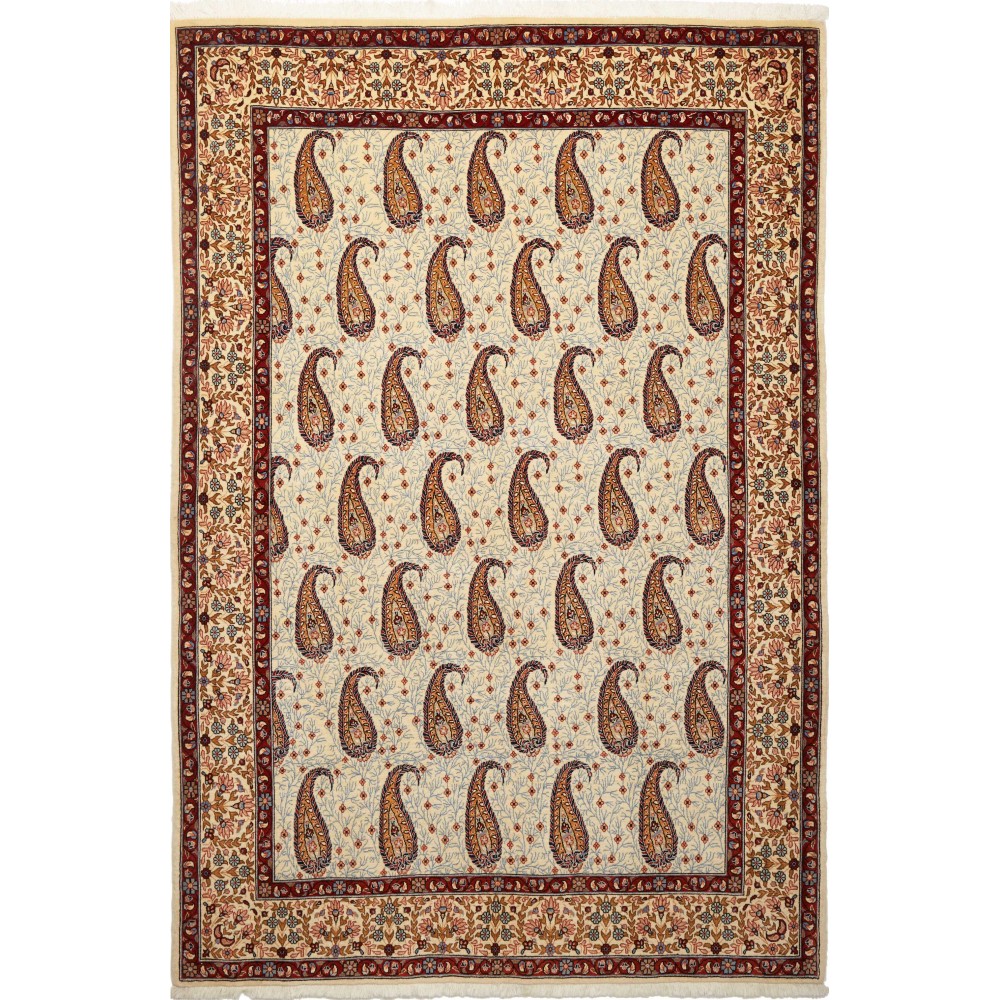 Tappeto Ilaam Persia marrone blu 141x203 Tappeto Ilaam Persia marrone blu 141x203