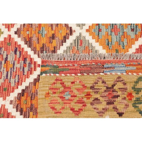 Tappeto Kilim Afghanistan marrone 129x191