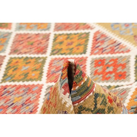 Tappeto Kilim Afghanistan marrone 129x191