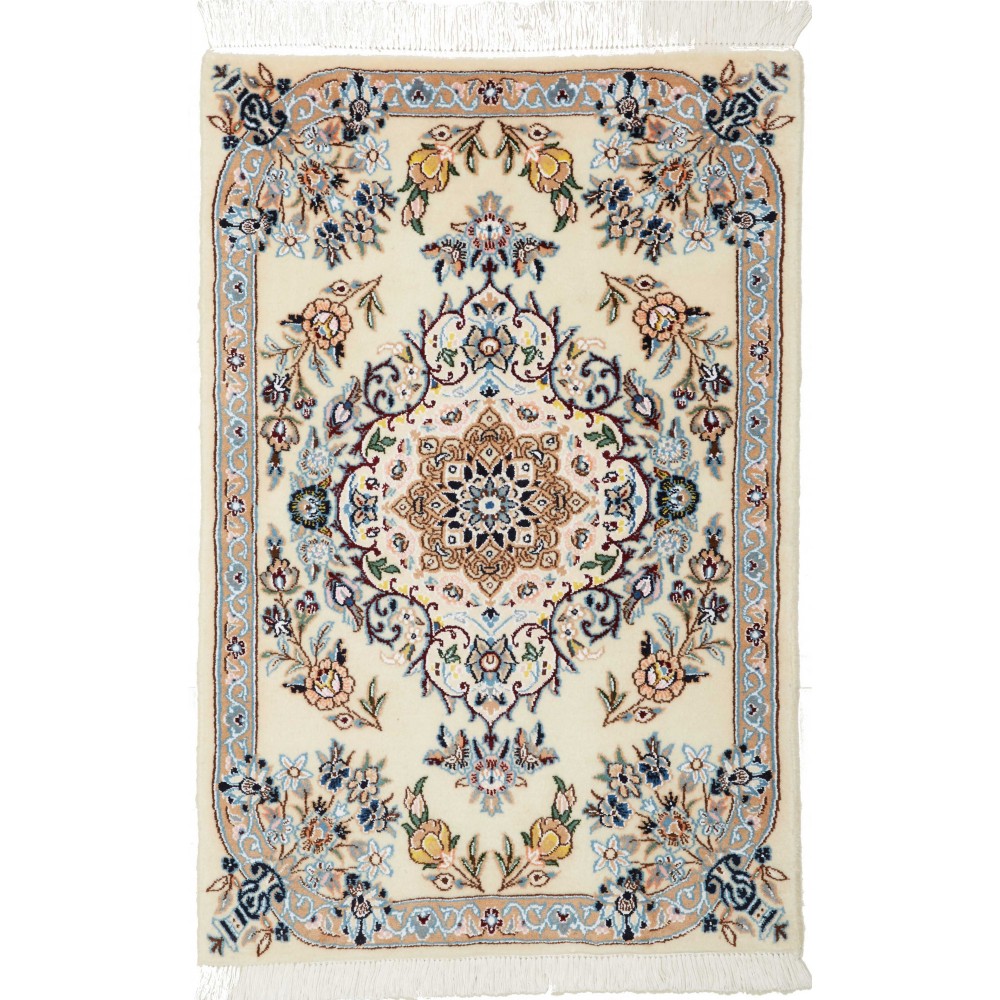 Tappeto Nain 9La Persia beige marrone 62x95 Tappeto Nain 9La Persia beige marrone 62x95