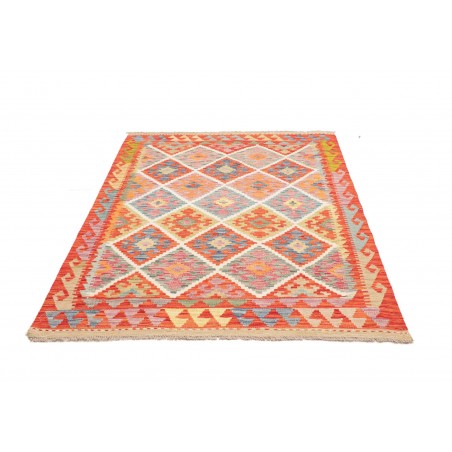 Tappeto Kilim Afghanistan marrone 126x178