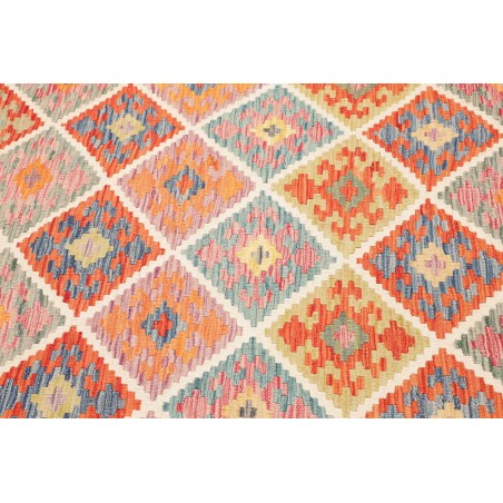 Tappeto Kilim Afghanistan marrone 126x178