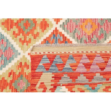 Tappeto Kilim Afghanistan marrone 126x178