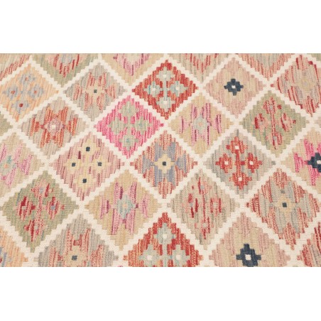 Tappeto Kilim Afghanistan beige marrone 121x178