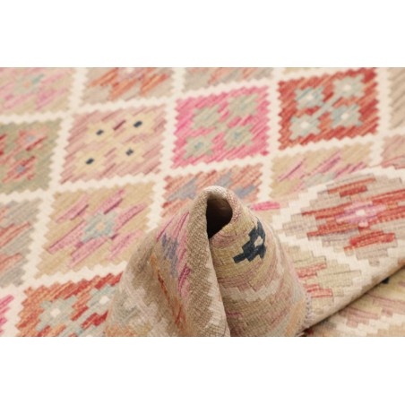 Tappeto Kilim Afghanistan beige marrone 121x178