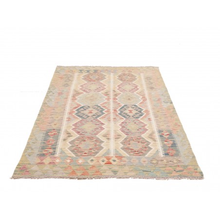 Tappeto Kilim Afghanistan beige marrone 119x188
