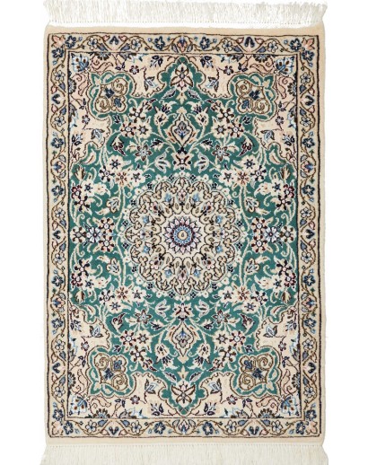 Tappeto Nain 9La Persia bianco grigio 63x92