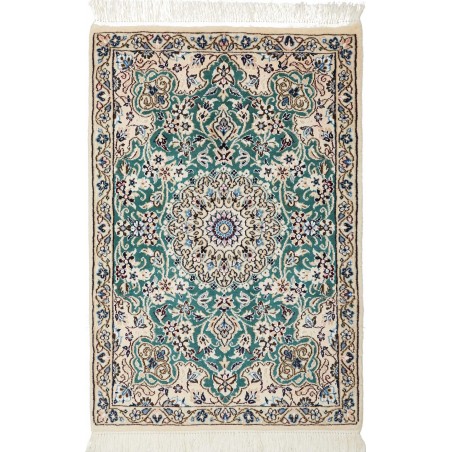 Tappeto Nain 9La Persia bianco grigio 63x92
