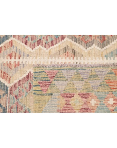 Tappeto Kilim Afghanistan beige marrone 119x188