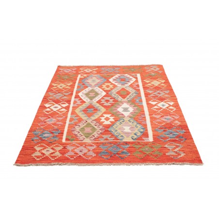 Tappeto Kilim Afghanistan arancione 129x169