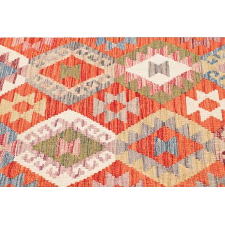 Tappeto Kilim Afghanistan arancione 129x169