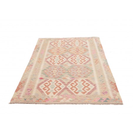 Tappeto Kilim Afghanistan giallo beige 121x186