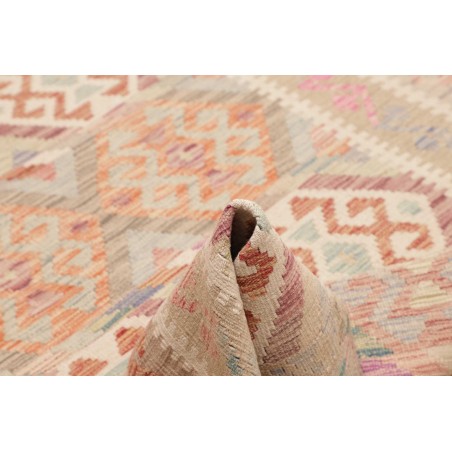 Tappeto Kilim Afghanistan giallo beige 121x186