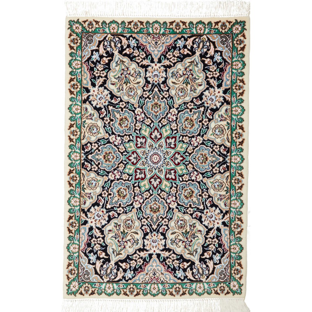 Tappeto Nain 9La Persia beige verde 59x90 Tappeto Nain 9La Persia beige verde 59x90