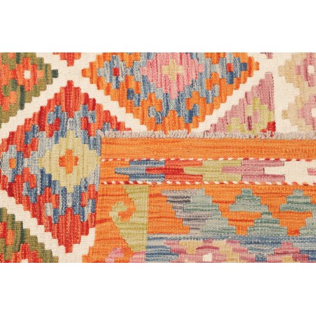 Tappeto Kilim Afghanistan marrone 127x175