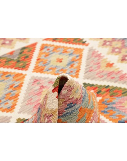 Tappeto Kilim Afghanistan marrone 127x175