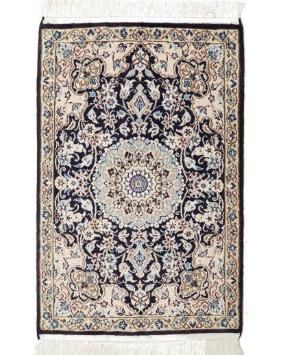 Tappeto Nain 9La Persia bianco grigio 58x90