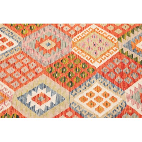 Tappeto Kilim Afghanistan marrone 126x185