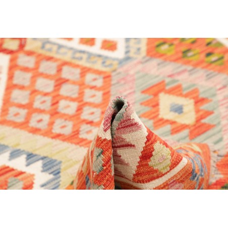 Tappeto Kilim Afghanistan marrone 126x185