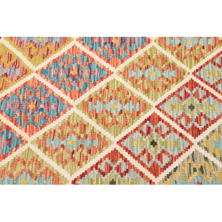 Tappeto Kilim Afghanistan marrone 125x179