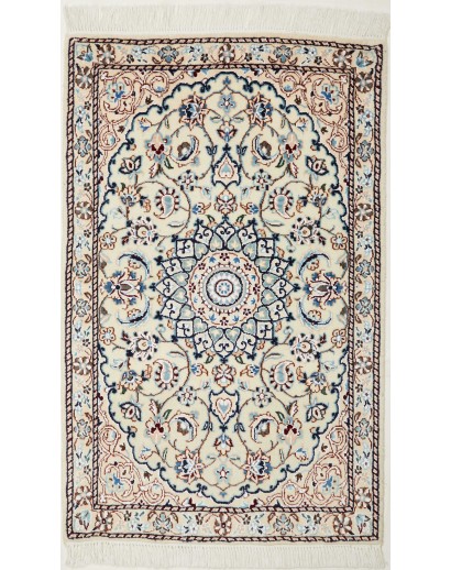 Tappeto Nain 9La Persia bianco marrone 60x97