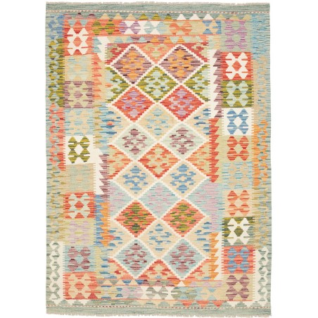 Tappeto Kilim Afghanistan beige 131x175