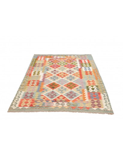 Tappeto Kilim Afghanistan beige 131x175
