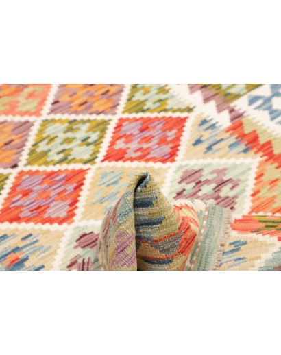 Tappeto Kilim Afghanistan beige 131x175